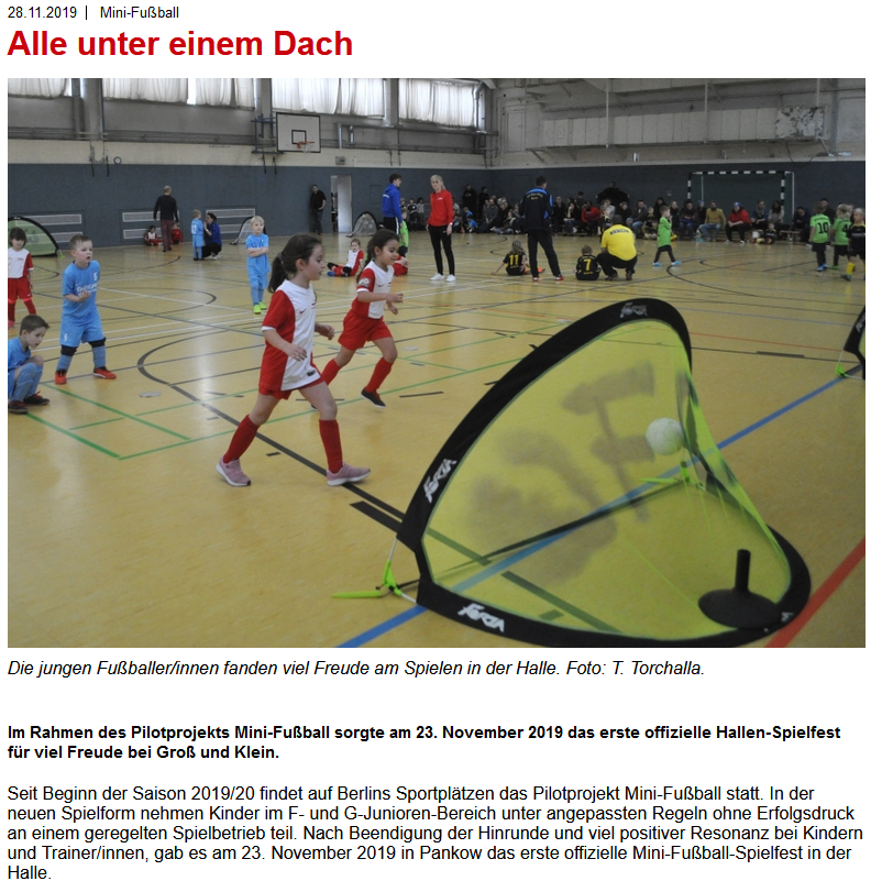 Artikel Berliner Fußball-Verband